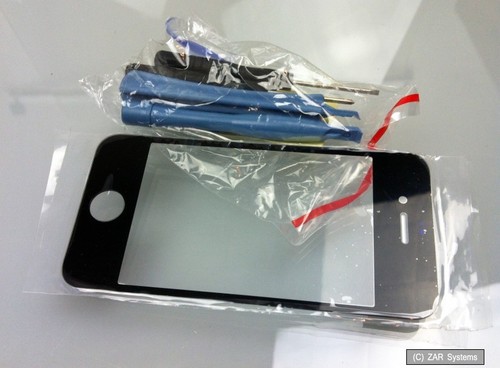 Apple iphone front glas - 4/4s,